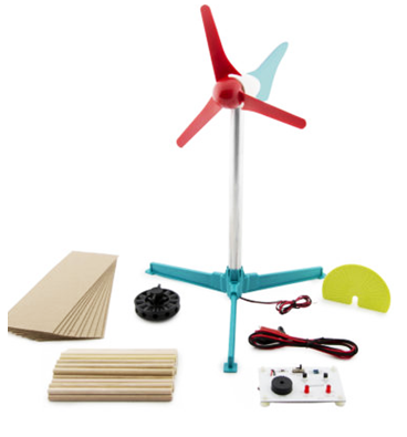 Vernier KW-MWTBD, Tua-bin gió mini [KidWind MINI Wind Turbine with Blade Design - Turbine with Blade Design [KW-MWTBD]